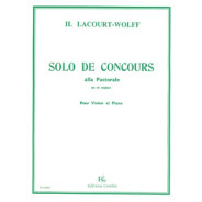 Solo de concours en ré maj. Alla pastorale
