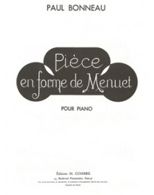 Pièce en forme de menuet