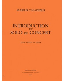 Introduction et solo de concert
