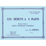 Les débuts à 4 mains - Morceaux choisis