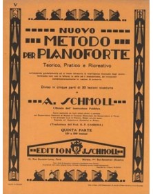 Metodo per pianoforte Vol.5...