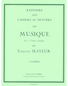 E. Mayeur : Réponses aux devoirs du cahier 4