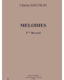 Mélodies Recueil 3