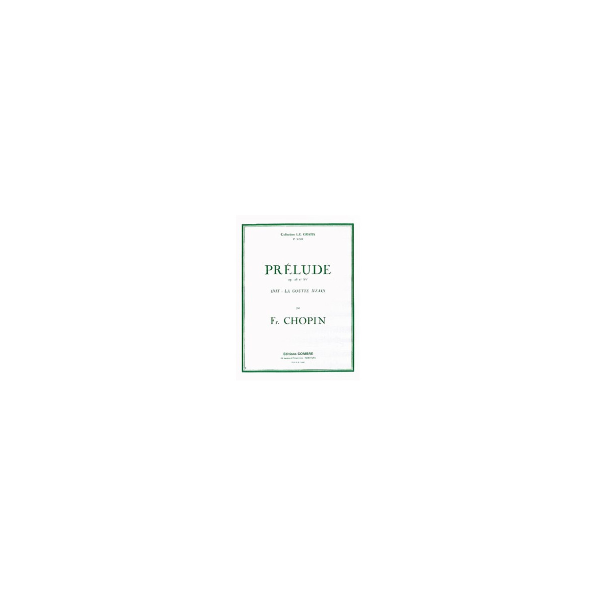 Prélude Op.28 n°15 La Goutte d'eau