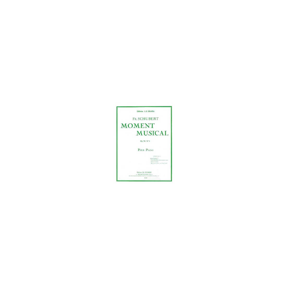 Moment musical Op.94 n°3