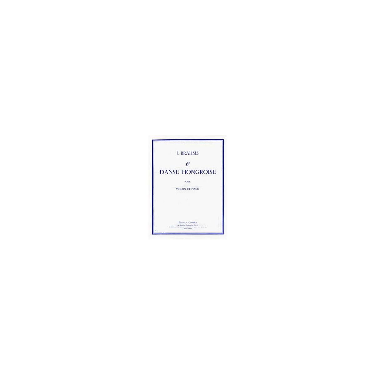 Danse hongroise n°6