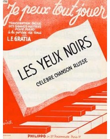 Les yeux noirs (chanson russe) (JPTJ52)