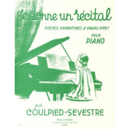 Je donne un récital