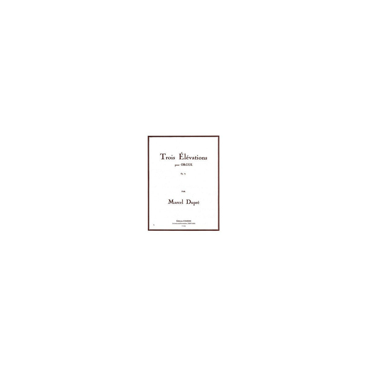 Elévations (3) Op.32