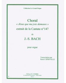 Choral Jésus que ma joie demeure extr. Cantate 147