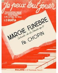 Marche funèbre extr. de la...
