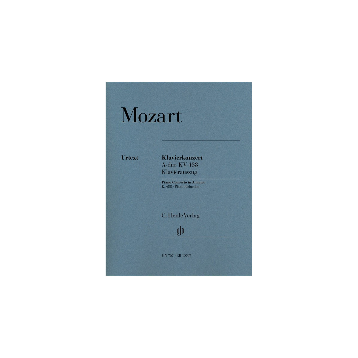 Concerto Pour Piano n° 23 En la Majeur KV 488