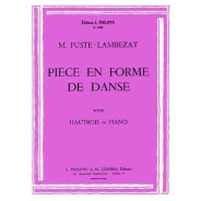 Pièce en forme de danse