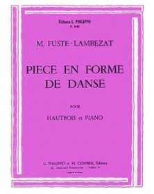Pièce en forme de danse