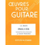 Prélude ut min. pour le luth