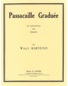 Passacaille graduée (18...