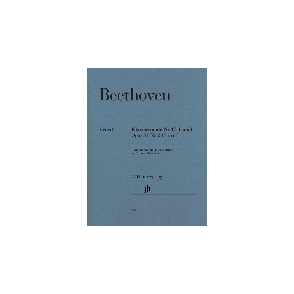 Sonate N° 17 La Tempête Op.31 No.2 - Beethoven - Henle Verlag