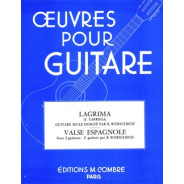 Lagrima - Valse espagnole