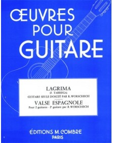 Lagrima - Valse espagnole