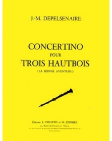 Concertino pour 3 hautbois...