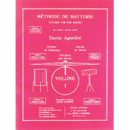 Dante Agostini : Méthode de Batterie - Volume 1
