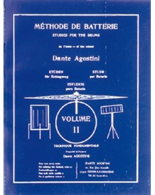Agostini : Méthode de Batterie - Volume 2 : Technique Fontamentale