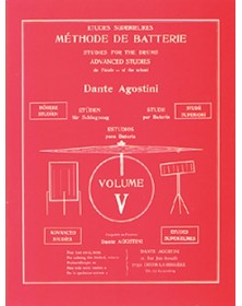 Dante Agostini : Méthode de Batterie - Volume 5 - Études Supérieures