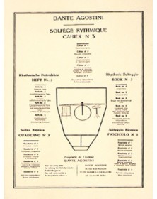 Dante Agostini : Solfège rythmique - Volume 3