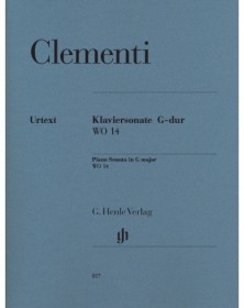 Klaviersonate G-dur WO 14