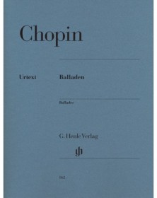 Frédéric Chopin - Ballades - Henle Verlag Urtext HN862