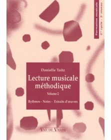 Danielle Taitz : Lecture musicale méthodique Volume 2