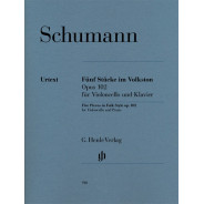 Five Pieces In Folk Style Op.102 - Cello Version
