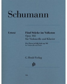 Five Pieces In Folk Style Op.102 - Cello Version