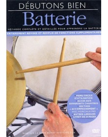 DVD - Débutons Bien : Batterie