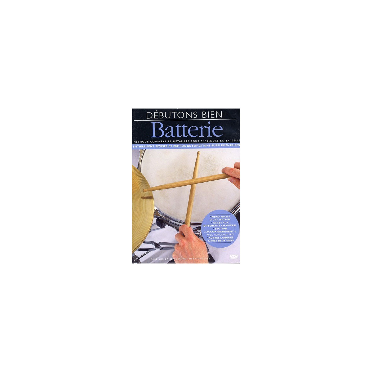 DVD - Débutons Bien : Batterie