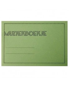 Muziekboekje 6 Balks Groen...