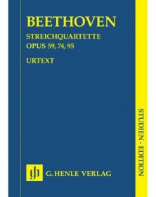 String Quartets op. 59, 74, 95