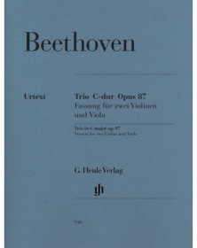 Trio In C Op.87 - Parts