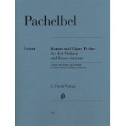 Pachelbel : Canon et Gigue en Ré Majeur  pour 3 Violons et BC