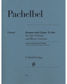Pachelbel : Canon et Gigue en Ré Majeur  pour 3 Violons et BC