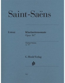 Saint-Saëns : Sonate pour Clarinette op. 167