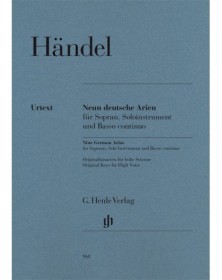 Nine German Arias