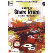12 Duets for Snare Drum - Henk Smit et Gert Bomhof - De Haske