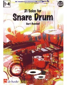 Gert Bomhof : 21 Solos for Snare Drum