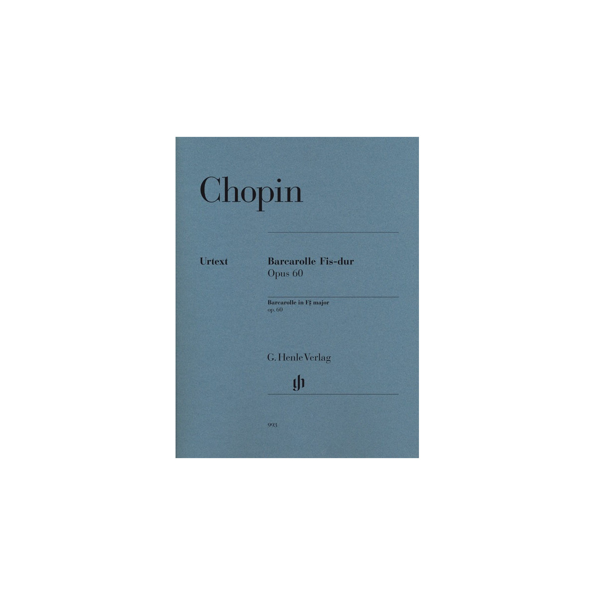 Chopin : Barcarolle en fa dièse majeur Opus 60