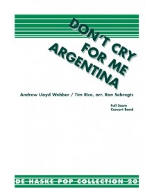 Don't cry for me Argentina