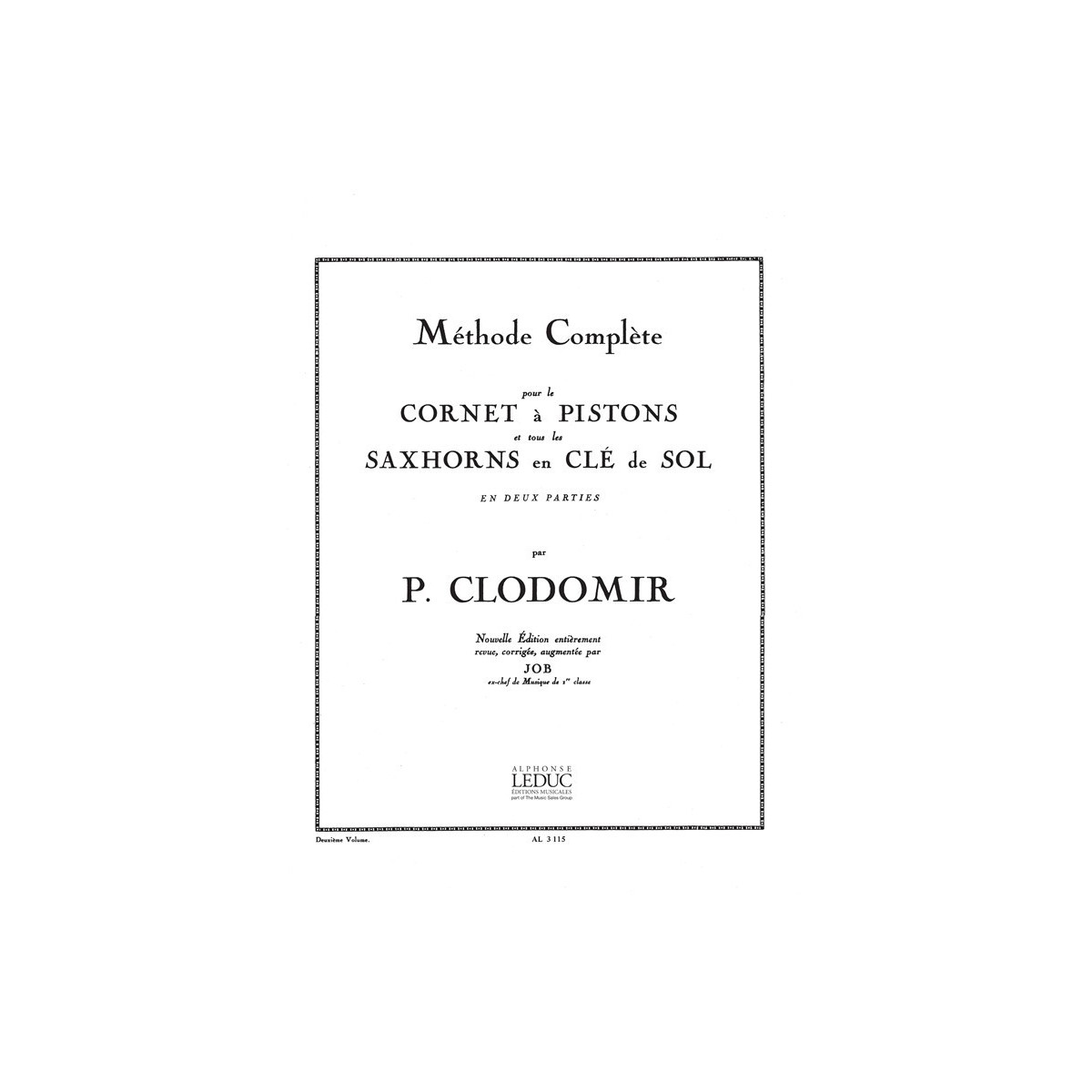 Méthode Complète de Cornet, Vol.2