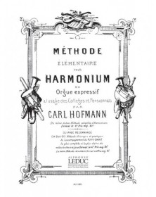 Methode elementaire D'Harmonium ou Orgue expressif