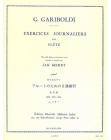 Giuseppe Gariboldi : Exercices Journaliers Op. 89