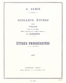 60 Etudes Pour Violon